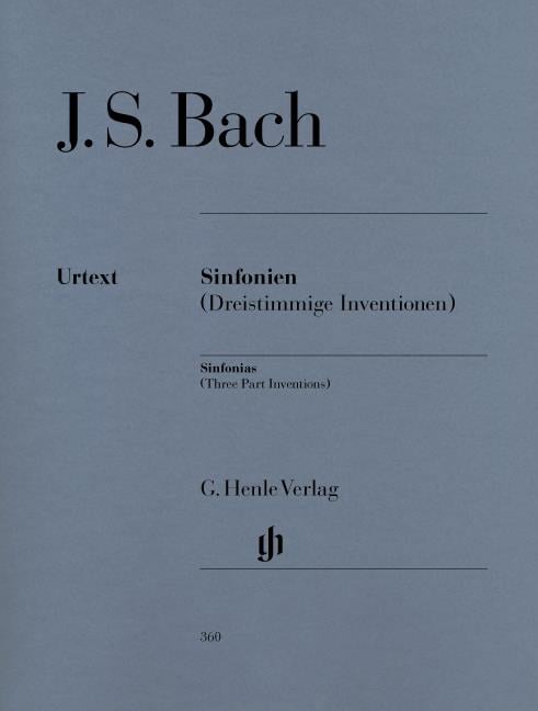 Sinfonien BWV787-801 (Dreistimmige Inventionen)